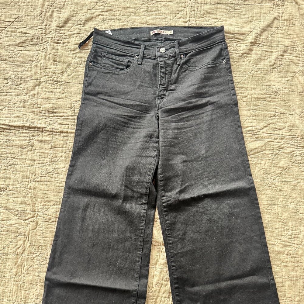318 Shaping Wide Leg Women's Jeans: size 31 (still 4 sale with correct length)